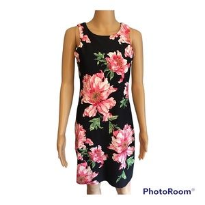 Charter Club Floral Sleeveless Sheath Dress in Size P/S
